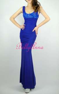 Sexy Classic Luxury Prom Party Evening Gown Bridesmaid Maxi Long 