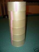 CLEAR PACKING / SHIPPING TAPE   6 ROLLS   BEST REVIEWS  