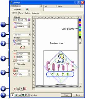   box., which you can choose the material width youre going to use