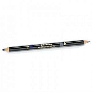 Dr.Hauschka Skin Care Eyeliner Duo Pencil, Blue/Gray, 1 ea