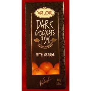 Dark Chocolate 70% with Orange Grocery & Gourmet Food