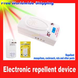 Electronic Pest cockroach Mouse Bug Mosquito Repeller  