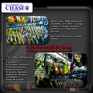 Chase Guitar Gig Bag Case For Electric or Bass or Acoustic or 