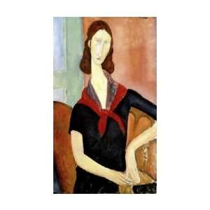    Amedeo Modigliani   Young Woman (au Foulard) Giclee