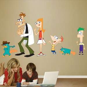  Disney Phineas and Ferb Vinyl Wall Graphic Decal Sticker 