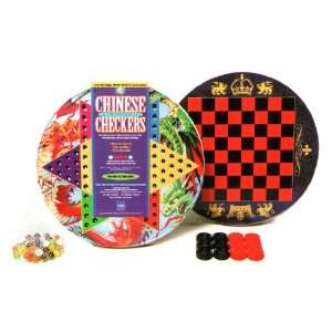    Chinese and Traditional Checkers Collectible Game Tin Toys & Games