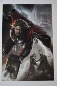 AVENGERS POSTER SIGNED BY JOSS WHEDON COMIC CON SDCC  