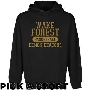   Demon Deacons Custom Sport Pullover Hoodie   Black