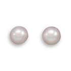  Jewelry 4 5mm White Cultured Freshwater Pearl Stud Earrings 