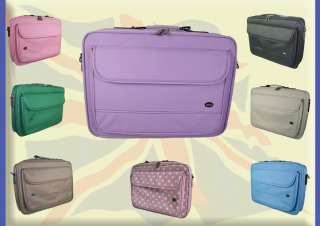 Purple Laptop Bag Case Fits 15 15.6 17 Wide Laptops  