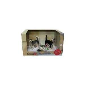  Schleich Husky Family Set, Small Toys & Games