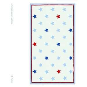  The Rug Market America Kids Mini Star 11564 Red/blue/white 