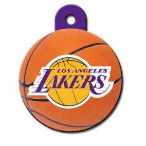  Quick Tag LA Lakers NBA Bone Personalized Engraved Pet ID 