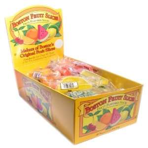 Boston Assorted Fruit Slices, 60 Pieces (1.8LB)  Grocery 