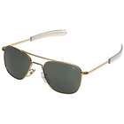 Outdoor Gold Frame 57mm Official Air Force Pilots Aviator Sunglasses 