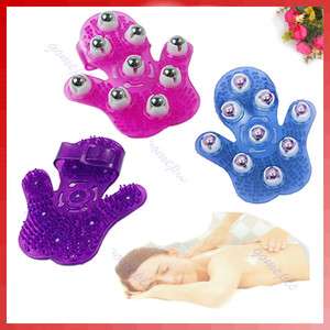 Body Care Hand hold Roller Rolling Joint Glove Massager  