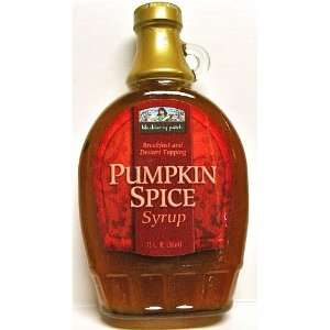 Pumpkin Spice Syrup, 12 oz, Blackberry Patch, Contains SUGAR