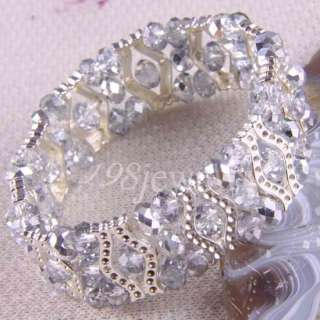 Swarovski Crystal beads Stretch Bracelet TH699  