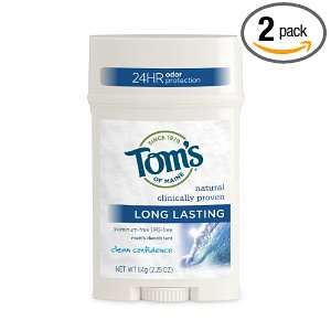  Toms of Maine Mens Long Lasting Stick Deodorant Clean 