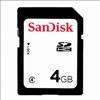   New SanDisk Secure Digital 4GB SDHC SD HC CLASS 4 Flash Memory Card 4G