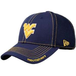 New Era West Virginia Mountaineers Navy Blue Youth Neo 39THIRTY 