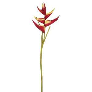  Faux 34 Small Heliconia Spray Red Yellow (Pack of 12 