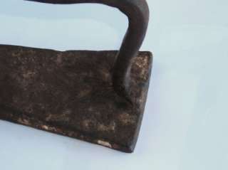 Primitive 1700s Blacksmith Small Sad Iron RARE  