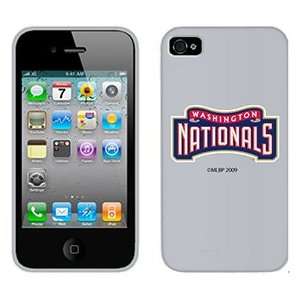  Washington Nationals on Verizon iPhone 4 Case by Coveroo 