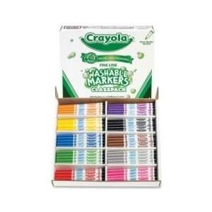  Crayola Thin Line Marker  Assorted Colors   CYO588211 