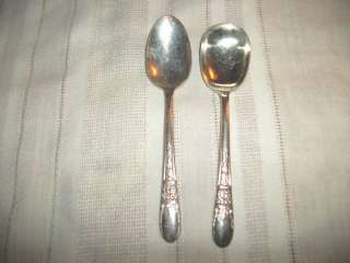 Wallace XXXX silver spoons  