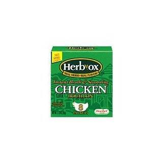 Herb Ox Bouillon Packets Chicken Instant Broth & Seasoning Sodium Free 