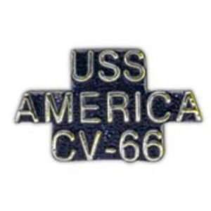  U.S. Navy USS America CV 66 Pin 1 Arts, Crafts & Sewing
