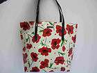 Kate Spade Poppy Red Daycation Bon Shopper Tote Bag NWT NEW
