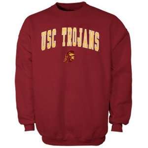  USC Trojans Cardinal Mascot One Sweatshirt Sports 