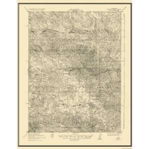    USGS TOPO MAP POZO QUAD CALIFORNIA (CA) 1922