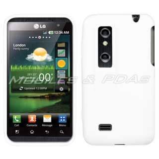   Cover Case+2x Films+Car Charger for LG Thrill 4G Optimus 3D  