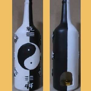  Yin Yang Smoking Incense Bottle Beauty