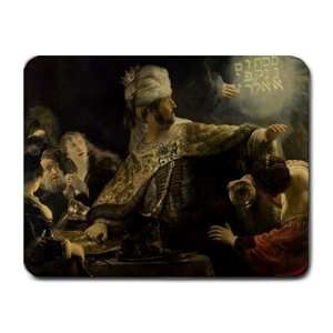  Feast Of Balshazar By Rembrandt Mouse Pad
