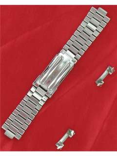 Tag Heuer stainless steel watchband mid size 18MM end pieces 5IN 