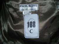 Mens Paul Boye late 1960s wool military great coat L  