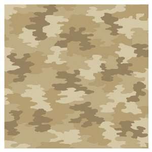  allen + roth Brown Camouflage Wallpaper LW1341972