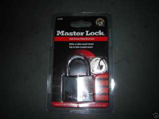 MASTER LOCK 147D SOLID CHROME PLATED BRASS CASE  