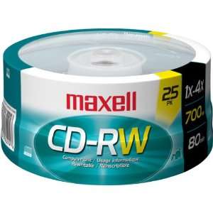  4x Rewritable CD RW for Data Electronics
