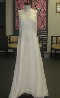 Size 18/20 BRIDAL WEDDING DRESS GOWN NWT Ivory Destination Halter 