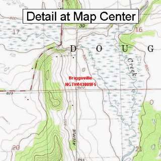   Map   Briggsville, Wisconsin (Folded/Waterproof)