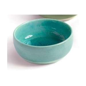  3.5 Crackle Round Dish / Turquoise (C8045) Beauty