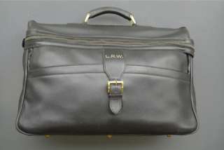   WASSERMANS GUCCI Leather Duffle Bag Gym Travel Tennis Golf Briefcase