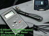 DC 20k gauss 2 Tesla Digital Magnetic Flux meter  
