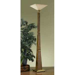   Washburn manor Floor Lamp with Split Bamboo Finish