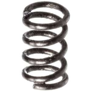 Music Wire Compression Spring, Steel, Metric, 1.4 mm OD, 0.2 mm Wire 